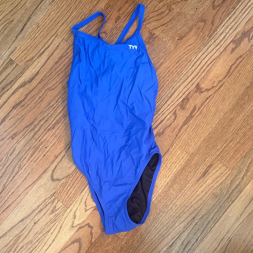 TYR Vibrant Blue Athletic Swimsuit